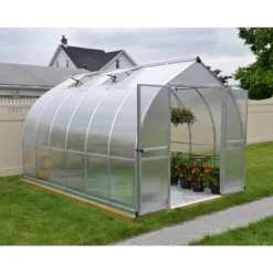 Palram 8 X 12ft Canopia Bella Greenhouse - Silver -Garantia Store 12806866 1534833196712898