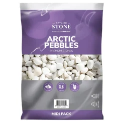 Stylish Stone Premium Arctic Pebbles - Midi Pack - 9kg -Garantia Store 12808149 4054902947030673