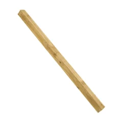 Forest Garden Larchlap Sawn Post 2.4m (2400 X 75 X 75mm) - Pack Of 6