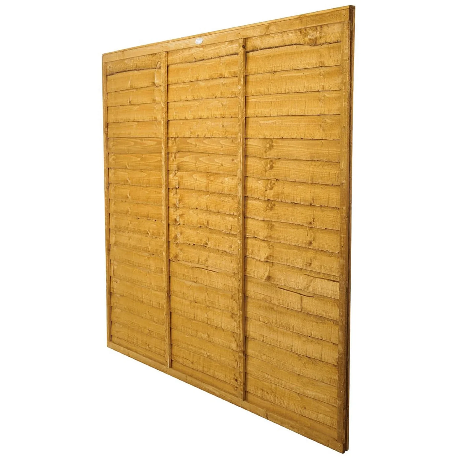 Forest Larchlap Lap 0.9m Fence Panel - Pack Of 5 1 Forest Larchlap Lap 0.9m Fence Panel - Pack Of 5