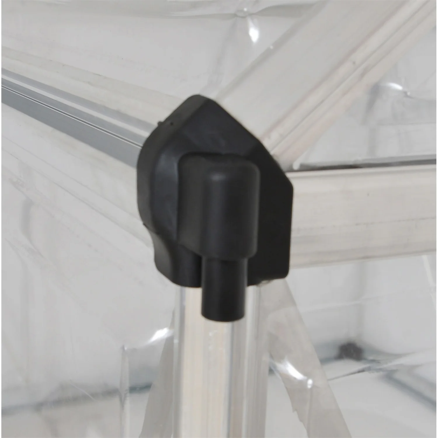 Palram 6 X 10ft Canopia Harmony Greenhouse - Silver 4 Palram 6 X 10ft Canopia Harmony Greenhouse - Silver - Image 4