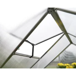 Palram 6 X 10ft Canopia Mythos Greenhouse - Silver -Garantia Store 12810855 1884833196336626