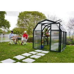 Palram 6 X 6ft Canopia Eco Grow Greenhouse - Green 10 Palram 6 X 6ft Canopia Eco Grow Greenhouse - Green -Garantia Store 12810863 3514833197085747