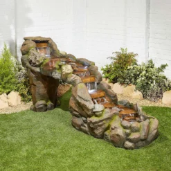 Stylish Fountains Bustling Waters Including LED Lights -Garantia Store 12814089 1794957312372359