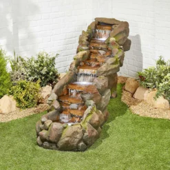 Stylish Fountains Bustling Waters Including LED Lights -Garantia Store 12814089 4434957312326480