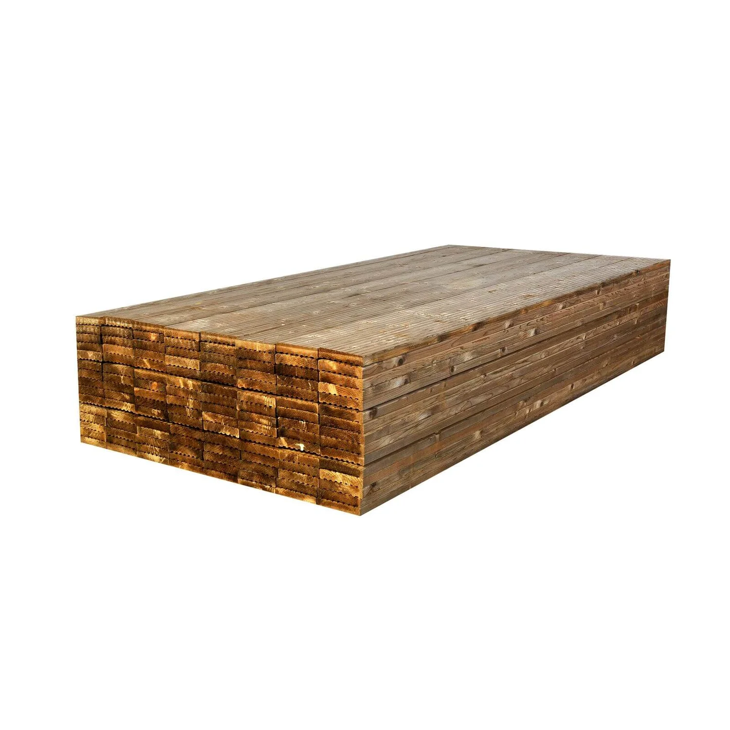 Metsa Wood Softwood Deck Board 2.4m (26 X 144 X 2400mm) 2 Metsa Wood Softwood Deck Board 2.4m (26 X 144 X 2400mm) - Image 2