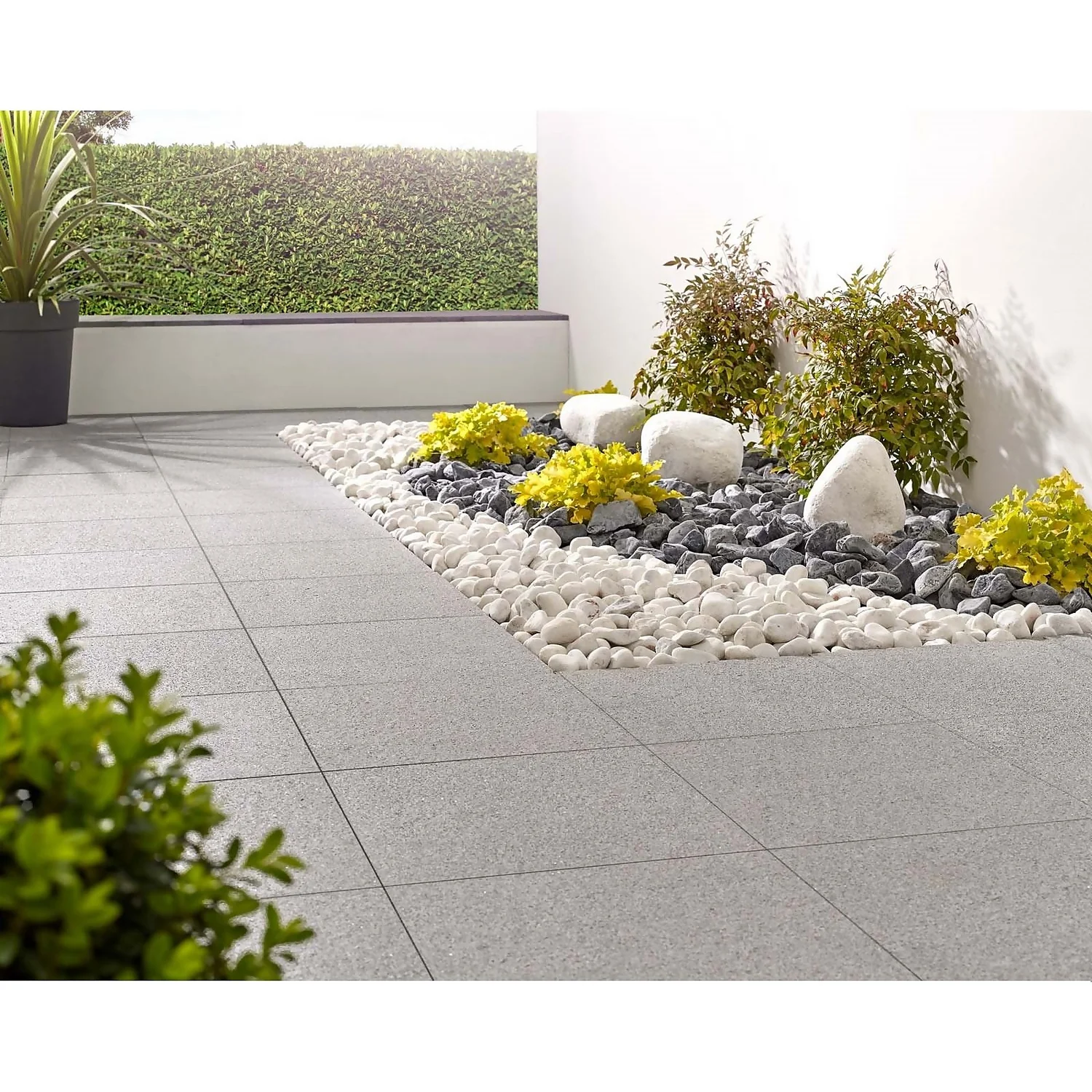 Stylish Stone Granite Paving 400 X 400mm - Dark Grey (Full Pack) 3 Stylish Stone Granite Paving 400 X 400mm - Dark Grey (Full Pack) - Image 3