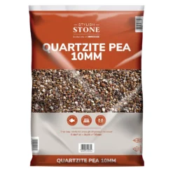 Stylish Stone Premium Quartzite Pea 10mm - Large Pack - 19kg -Garantia Store 12815201 5554902949157133