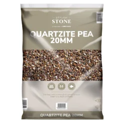 Stylish Stone Premium Quartzite Pea 20mm - Large Pack - 19kg -Garantia Store 12815202 1734902949178376