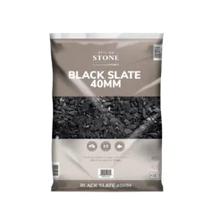 Stylish Stone Black Slate - Large Pack - 19kg -Garantia Store 12815213 1045014583377587