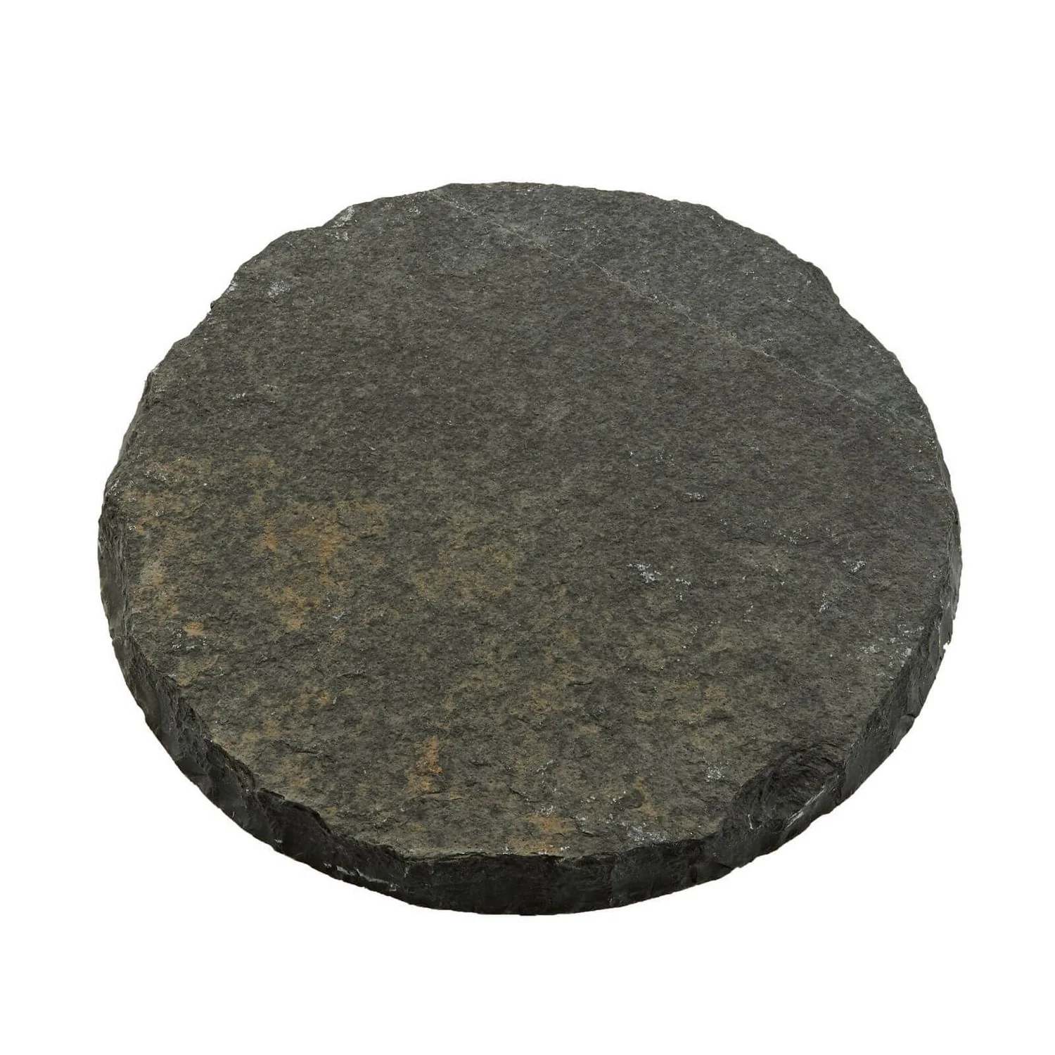 Stylish Stone Natural Stepping Stone 300mm - Charcoal 2 Stylish Stone Natural Stepping Stone 300mm - Charcoal - Image 2