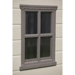 Keter Factor 8 X 6ft Outdoor Garden Apex Storage Shed - Beige/Brown -Garantia Store 12817713 1654895619386670