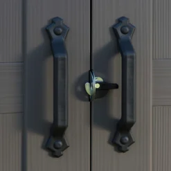 Keter Factor 6 X 6ft Outdoor Garden Apex Storage Shed - Beige/Brown -Garantia Store 12817719 9684909322658192