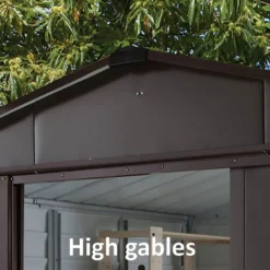 Yardmaster 10x8ft Woodgrain Shed & Floor Frame -Garantia Store 12817737 9215040006065643