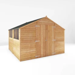 Mercia 10x10ft Overlap Apex Wooden Shed