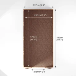 Mercia 20 X 10ft Overlap Apex Wooden Shed 19 Mercia 20 X 10ft Overlap Apex Wooden Shed -Garantia Store 12819927 1245047801338906