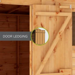 Mercia 6 X 4ft Overlap Pent Bike Shed -Garantia Store 12820074 4434989186435447