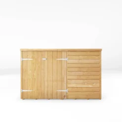 Mercia 6 X 4ft Overlap Pent Bike Shed -Garantia Store 12820074 5424989186105807