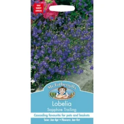 Mr. Fothergill's Lobelia Sapphire Trailing (Lobelia Erinus) Seeds
