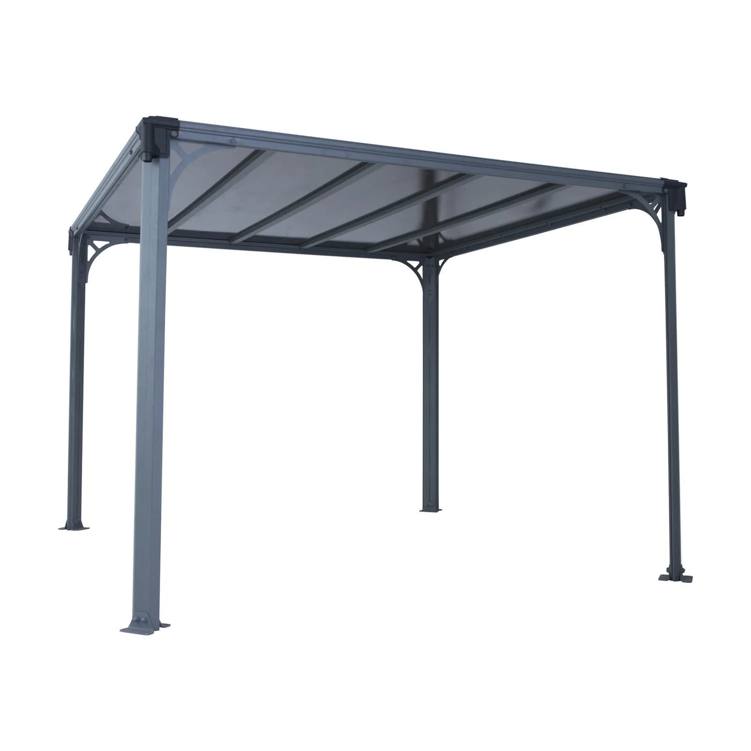 Palram - Canopia Milano 3000 Garden Gazebo Grey Bronze 1 Palram - Canopia Milano 3000 Garden Gazebo Grey Bronze