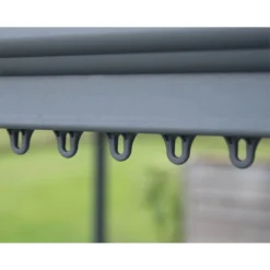 Palram - Canopia Milano 4300 Garden Gazebo Grey Bronze -Garantia Store 12821928 3634833173472855