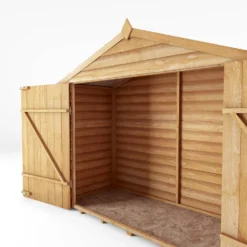 Mercia 7 X 3ft Overlap Apex Bike Shed -Garantia Store 12822438 6434989186275718