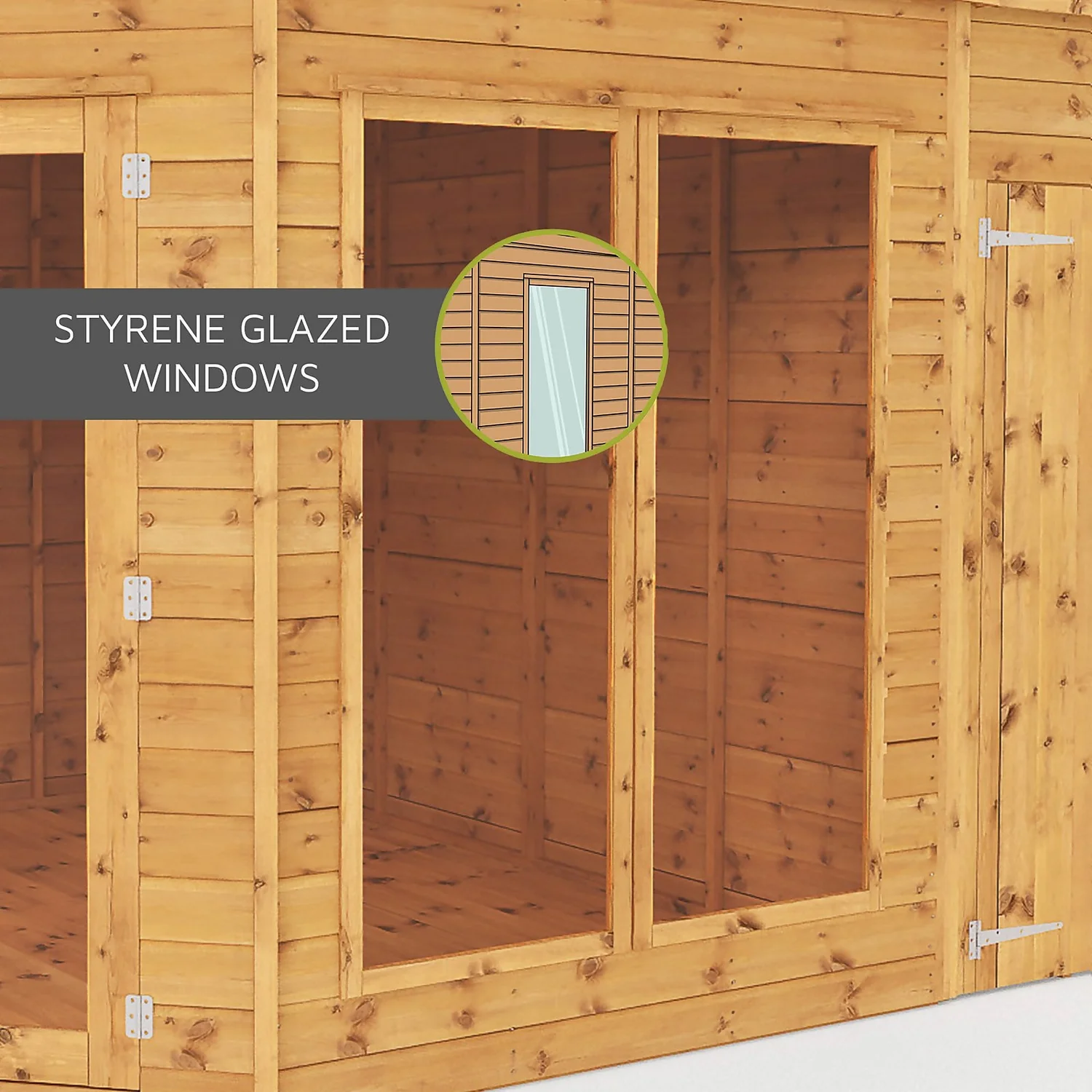 Mercia 10 X 8ft Garden Room With Side Shed - Incl. Installation 8 Mercia 10 X 8ft Garden Room With Side Shed - Incl. Installation - Image 8