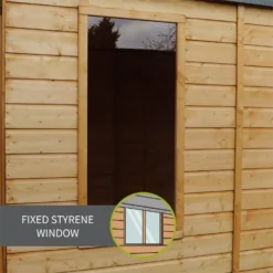 Mercia 11 X 7ft Summerhouse With Side Shed - Installation Included -Garantia Store 12822779 1584833219184314