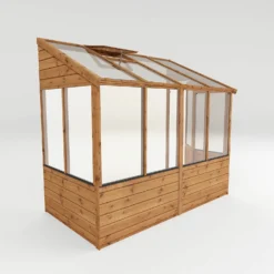 Mercia 8 X 4ft Lean To Greenhouse - Installation Included -Garantia Store 12822781 6705038447640142