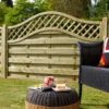 Forest Prague Fence Panel - 4ft - Pack Of 4