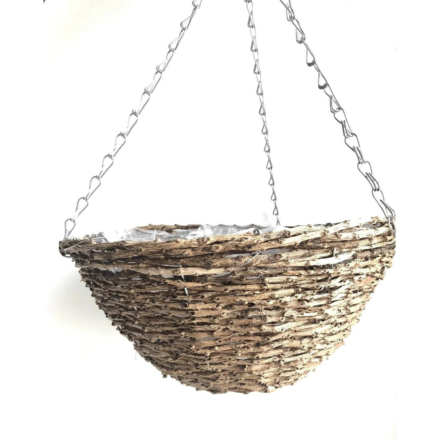 Hanging Basket Rattan - 35cm 1 Hanging Basket Rattan - 35cm