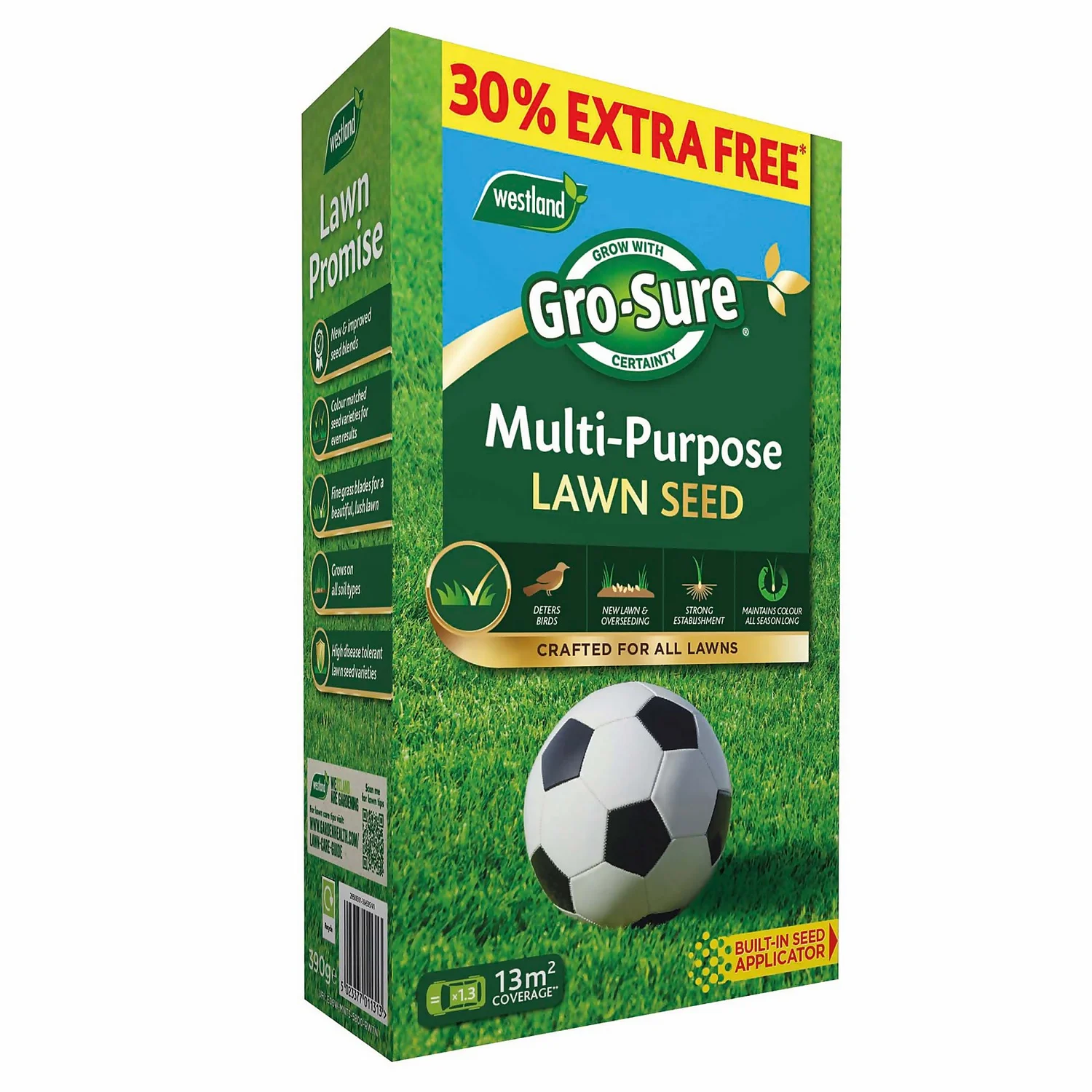 Gro-Sure Multi Purpose Lawn Seed - 13m² 1 Gro-Sure Multi Purpose Lawn Seed - 13m²