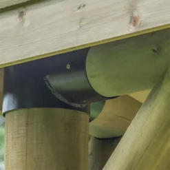 Forest (Installation Included) Thatch Roof Furnished Gazebo - 3m - Green -Garantia Store 12823705 1684833217565217