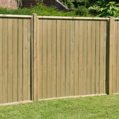 Forest Vertical Tongue & Groove Fence Panel - 6ft - Pack Of 4