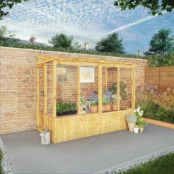 Mercia 8 X 4ft Lean To Greenhouse - Incl. Installation 12 Mercia 8 X 4ft Lean To Greenhouse - Incl. Installation -Garantia Store 12825553 6785047800617763