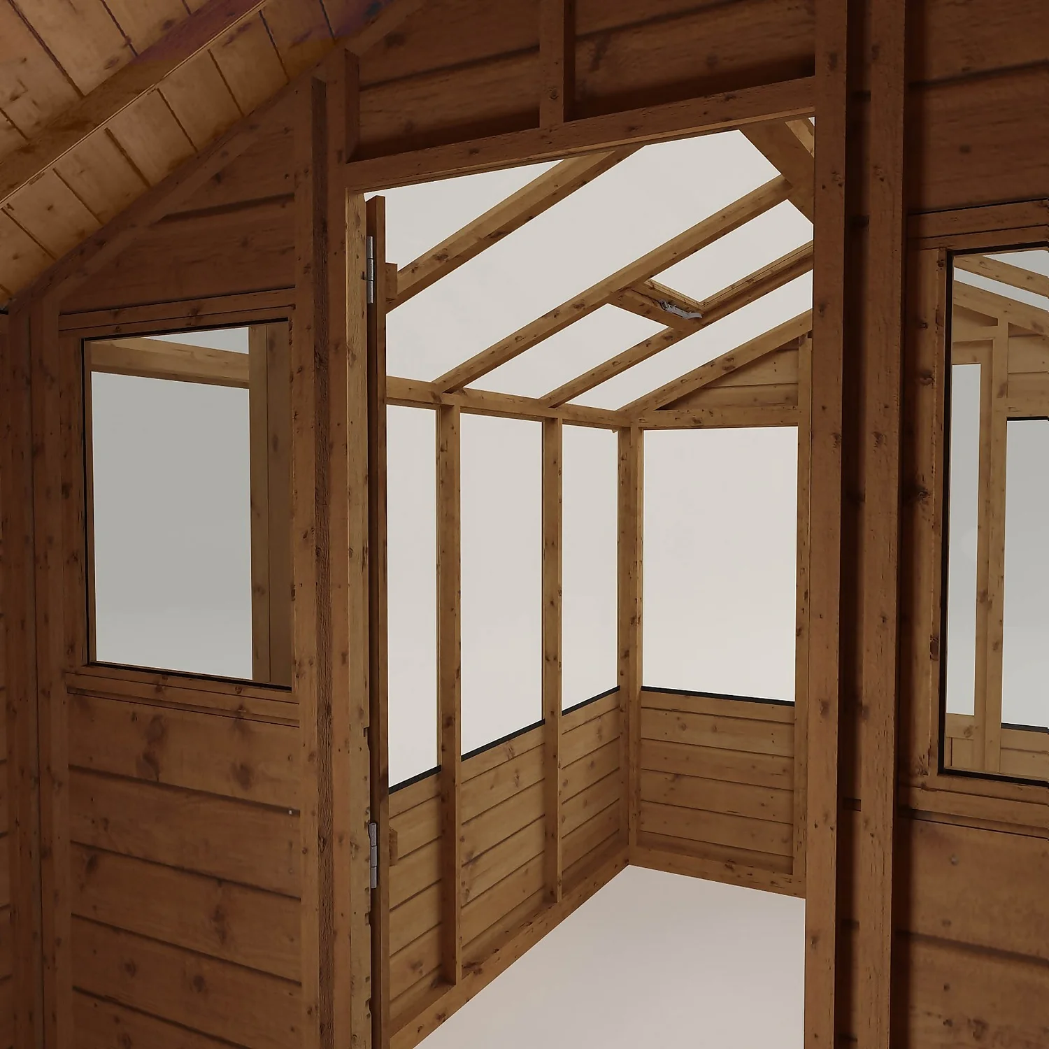 Mercia 12 X 6ft Traditional Apex Greenhouse Combi - Installation Included 5 Mercia 12 X 6ft Traditional Apex Greenhouse Combi - Installation Included - Image 5