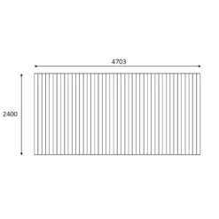 None Swift Deck Complete Decking Kit - 2.4 X 4.7m -Garantia Store 12826411 1444833221262795