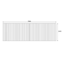 None Swift Deck Complete Decking Kit - 2.4 X 7.0m -Garantia Store 12826415 1174833223815444