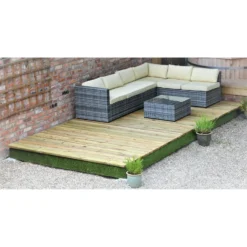 None Swift Deck Complete Decking Kit - 2.4 X 7.0m -Garantia Store 12826415 4694833223743267