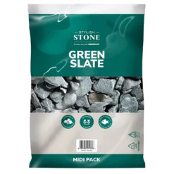Stylish Stone Green Slate 20mm - Midi Pack - 9kg -Garantia Store 12826525 1254902951258087
