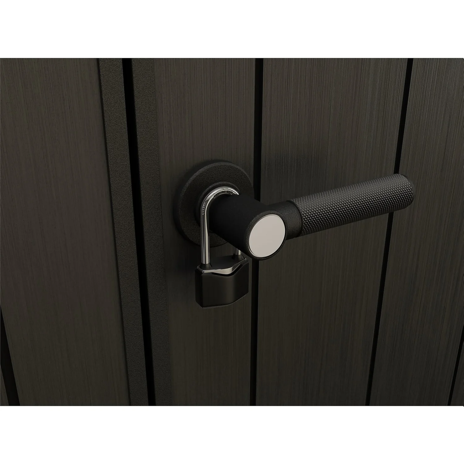 Keter Newton 7.5 X 9ft Outdoor Plastic Garden Storage Shed - Brown 5 Keter Newton 7.5 X 9ft Outdoor Plastic Garden Storage Shed - Brown - Image 5