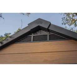 Keter Newton 7.5 X 11ft Outdoor Plastic Garden Storage Shed - Brown 13 Keter Newton 7.5 X 11ft Outdoor Plastic Garden Storage Shed - Brown -Garantia Store 12833045 1264832986567164