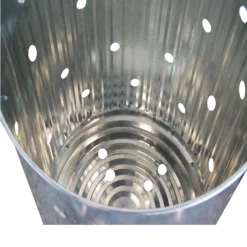 None Garden Galvanised Steel Incinerator / Fire Bin With Lid - 85L -Garantia Store 12834094 1205030658523428