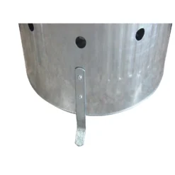 None Garden Galvanised Steel Incinerator / Fire Bin With Lid - 85L -Garantia Store 12834094 1945030658343959