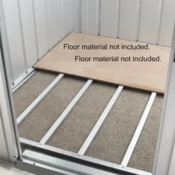 Yardmaster 6x4.5ft Wood Effect Shed (includes Steel Floor Frame Kit) -Garantia Store 12834224 2604833195256371