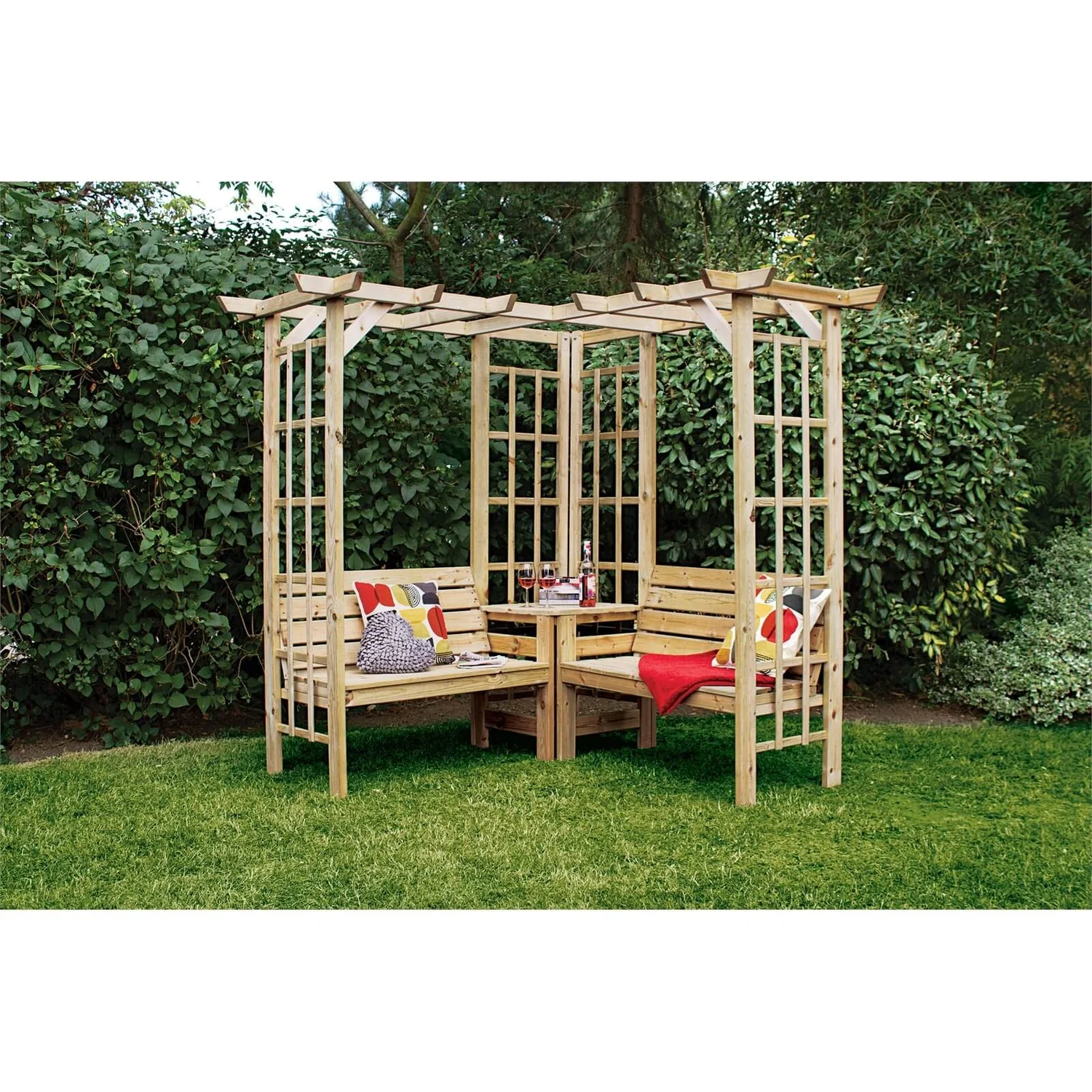 Anchor Fast Avondale Large Corner Arbour FSC 1 Anchor Fast Avondale Large Corner Arbour FSC