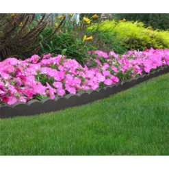 Scalloped Rubber Border Edging - Grey