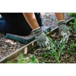 Westland Premium Leather Gloves Flower - Medium -Garantia Store 12835713 5695012509194000