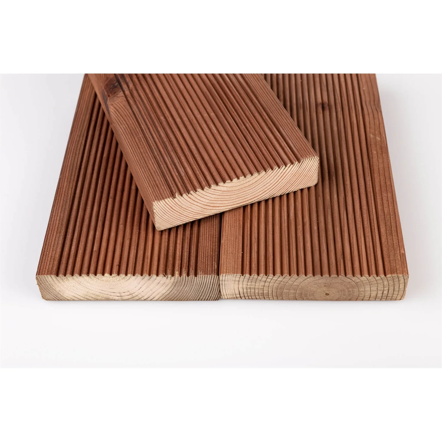 None Softwood Timber Brown Decking 28x120x3.0mtr (Pack Of 4) 2 None Softwood Timber Brown Decking 28x120x3.0mtr (Pack Of 4) - Image 2