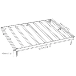 Mercia 10x8ft Pressure Treated Wooden Shed Base 17 Mercia 10x8ft Pressure Treated Wooden Shed Base -Garantia Store 12838509 1444833225953589